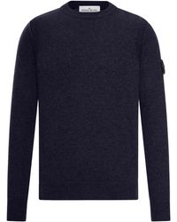 Stone Island - Maglione Girocollo - Lyst