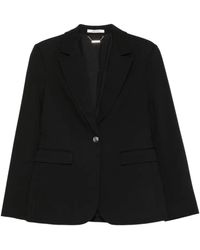 Calvin Klein - Ponte Slim Blazer - Lyst