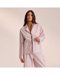 Lounge - Cotton Pyjama Shirt - Lyst