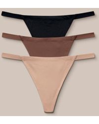 Lounge - Basic G-Strings (Pack De 3) - Lyst