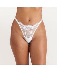 Lounge - Strappy Lace String - Lyst