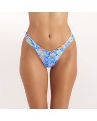 Lounge - String De Bikini High-Leg Mosaic - Lyst