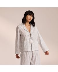 Lounge - Cotton Pyjama Shirt - Lyst