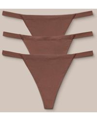 Lounge - Basic G-Strings (3Er Paket) - Lyst