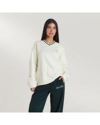 Lounge - Living V-Neck Jumper - Lyst