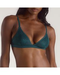 Lounge - Lace Triangle Bralette - Lyst