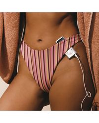 Lounge - String De Bikini High-Leg Sunstripe - Lyst