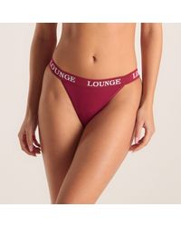 Lounge - Bamboo Triangle Slip - Lyst