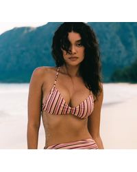 Lounge - Sunstripe Bralette Bikini Top - Lyst