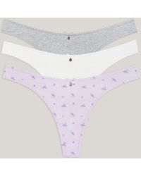 Lounge - Cotton Kisses Strings (3-Pack) - Lyst