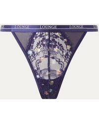 Lounge - Bedruckter Entice String - Lyst