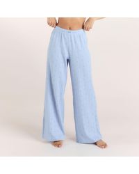 Lounge - Pointelle Pyjama Bottoms - Lyst