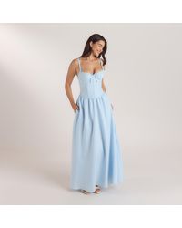 Lounge - Corset Maxijurk - Lyst