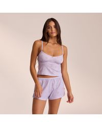 Lounge - Pointelle Cami Pyjama Top - Lyst