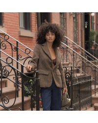 Lounge - Blazer Oversize En Mélange De Laine - Lyst