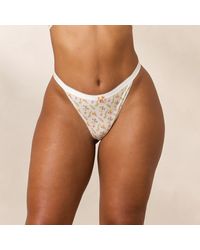 Lounge - Rosebud Gerippter String - Lyst