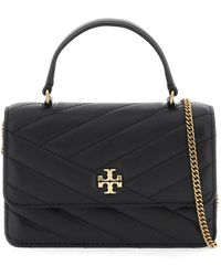 Tory Burch 90460 KIRA CHEVRON MINI Bag Black