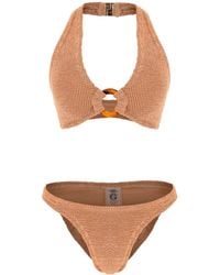 Hunza G . Coco Bikini Set - Brown