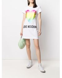Love Moschino - Love Cotton Dress - Lyst