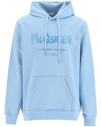 Light Blue Hoodie for Men - Up to 52% off | Lyst