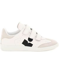 Isabel Marant 'beth' Leather Sneakers - White