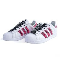 Adidas Superstar Womens Pink for Women - Up to 60% off | Lyst