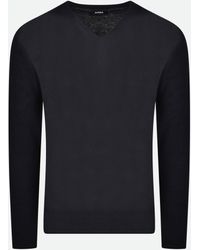 Alpha Studio - Maglione Nero - Lyst