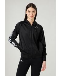 Kappa - X Mickey Schwarz Sweatshirt Mit Reißve - Lyst