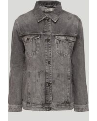 Liu Jo - Grau Jeansjacke - Lyst