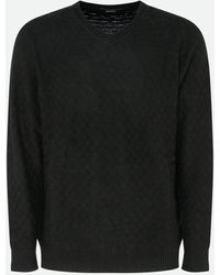 Alpha Studio - Maglia Nera - Lyst