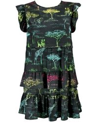 5 PROGRESS - Kurzes Schwarzes Kleid Schwarz Savana-Vo - Lyst