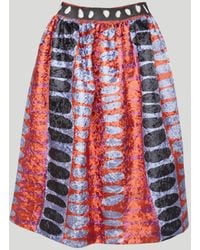 Stella Jean - Gonna Ampia - Lyst