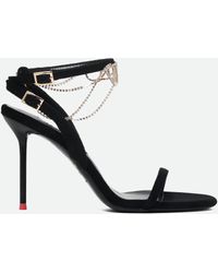 Pinko - Sandalo Nero - Lyst