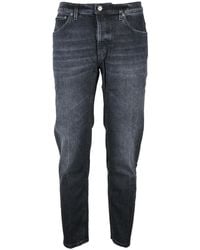 Dondup - Jeans Brighton Carrot Fit Grigi - Lyst
