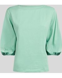 Jijil - T-Shirt Con Maniche A Sbuffo Anice - Lyst