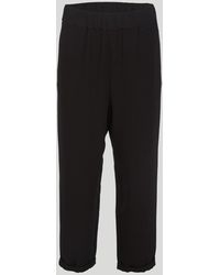 ALESSIA SANTI - Pantalone Jogger Nero - Lyst