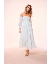 LoveShackFancy - Dobrianna Re-Edition Cotton Maxi Dress For - Lyst