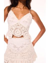 LoveShackFancy - Pellier Crochet Top - Lyst