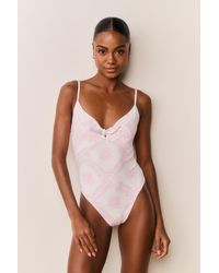 LoveShackFancy - Zyra One-Piece Toile Print Swimsuit For - Lyst