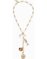 LoveShackFancy - Brinker+Eliza Shell Beach Y Necklace For - Lyst