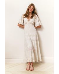 lace top long sleeve wedding dress Long Sheer Sleeve A-Line Wedding Dress with a Stunning Lace Top – HAREM's  Brides main image 1