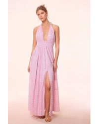 LoveShackFancy - Love Re-Edition Floral Halter Dress For - Lyst