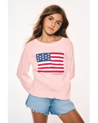 LoveShackFancy - Tween Viennetta Heritage Flag Pullover For - Lyst