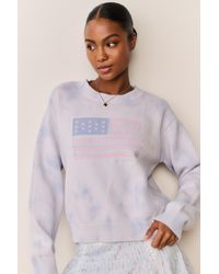 LoveShackFancy - Ty Flag Pullover For - Lyst