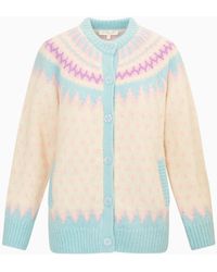 LoveShackFancy - Re-Edition Alpaca-Blend Boyfriend Cardigan For - Lyst