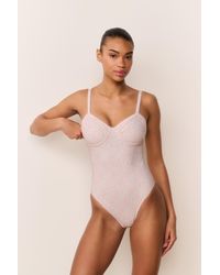 LoveShackFancy - Brooksie Bow One-Piece Swimsuit For - Lyst