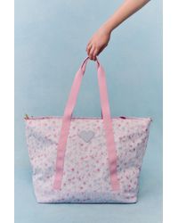 LoveShackFancy - State X Floral Graham Xl Tote For - Lyst