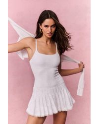LoveShackFancy - Leala Eyelet Active Dress For - Lyst