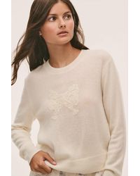 LoveShackFancy - Tween Zolee Lace Bow Pullover For - Lyst