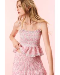 LoveShackFancy - Marzenia Liberty Fabric Top For - Lyst